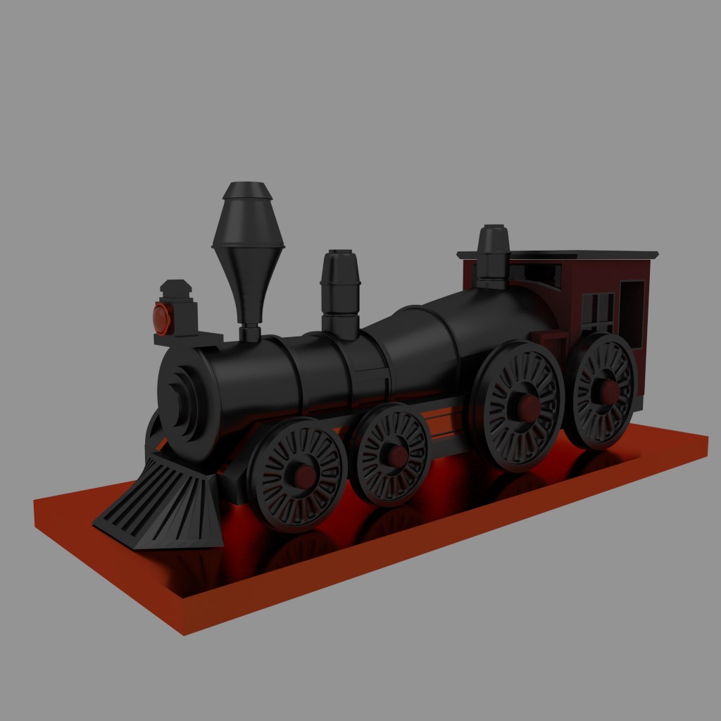 Steam Engine Train preview image 2